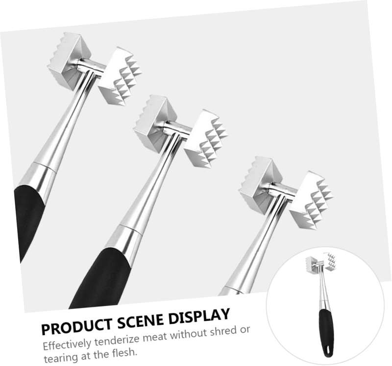 Meat Tenderizer Hammer Zinc Alloy Meat Mallet Kitchen Tool Steak Tenderizer Mallet