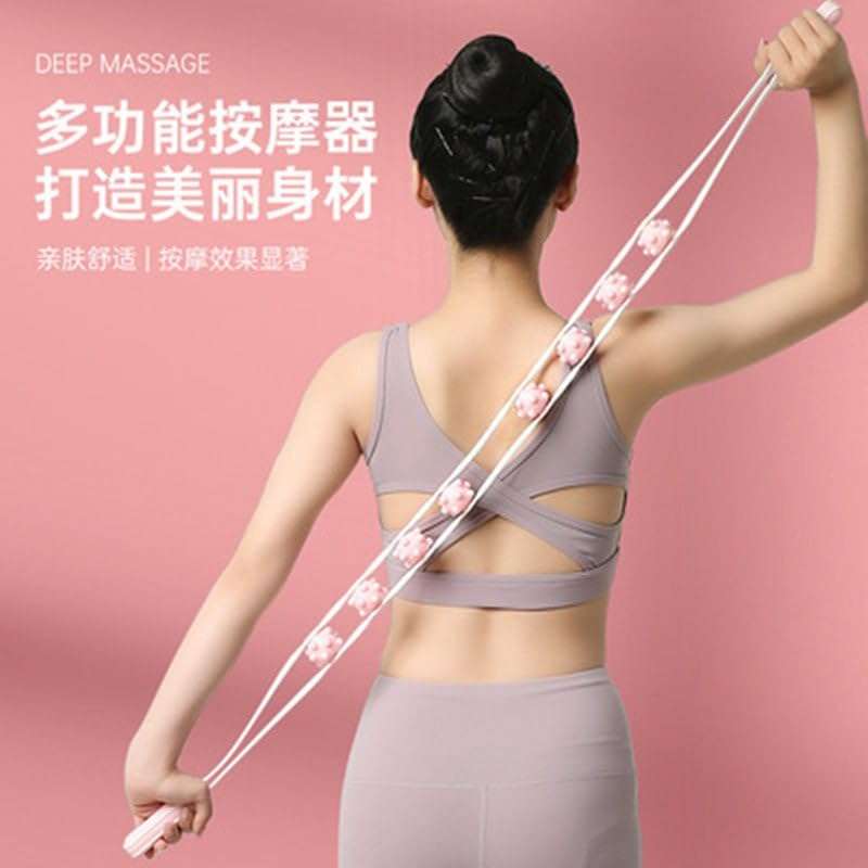 CASSARINA Body Muscle Rope Back Massage Roller Massage Ropper Rope Manual Masage Belt Massage Rolle