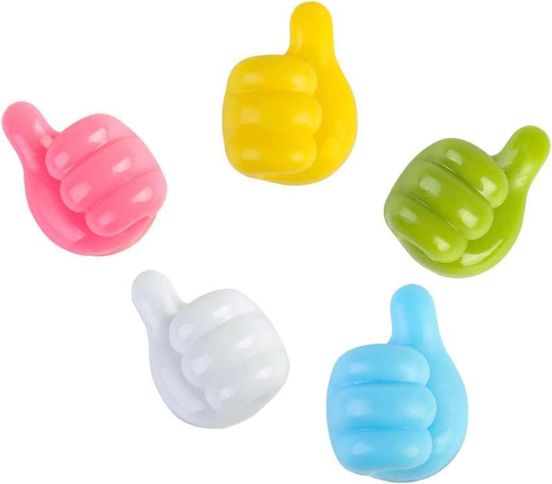 10PCS Cable Clips, Thumb Cord Organizer Adhesive Cord Organizer Multifunctional Cable Management Fun