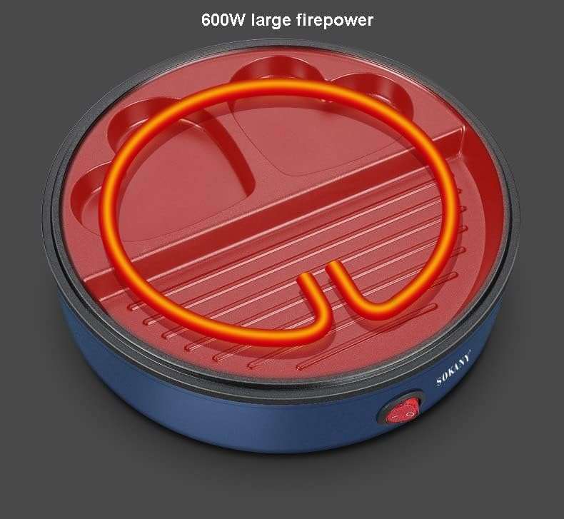 Sokany 3 in 1 Electric Grill Maker 600W
