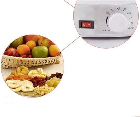 5 Tablet Food Dehydrator Professional Multi-Layer Electric Food Preserving Machine, Meat or Beef Jer