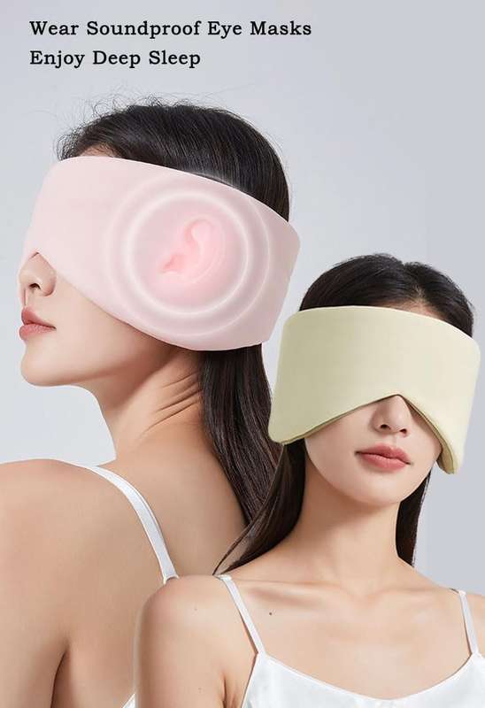Sleeping Eye Mask, Cool Blackout Sleeping Eye Mask, Double-sided Sleeping Eye Mask