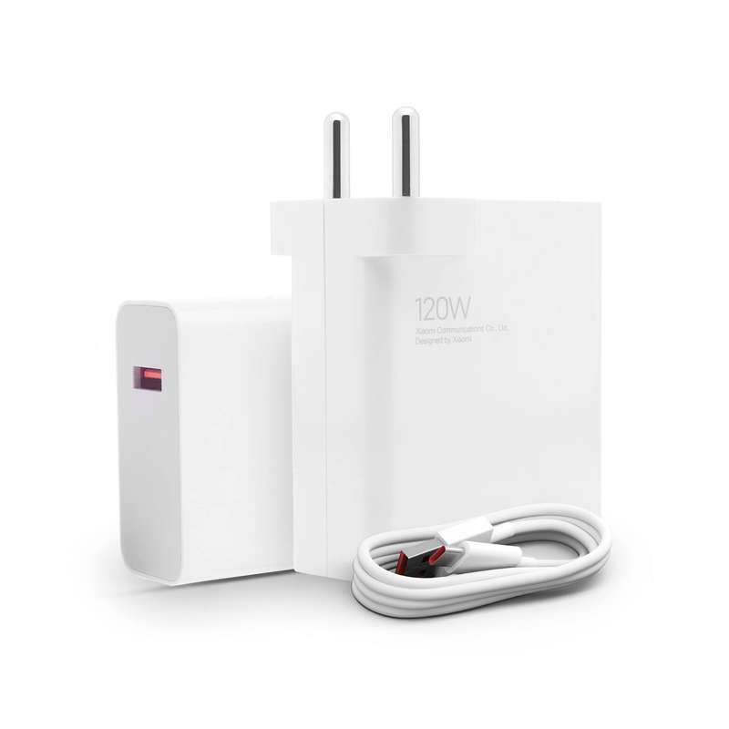 Xiaomi 120W Wall Charger & Cable Combo (White)