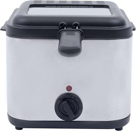 ELECTRIC DEEP FRYER WITH STAINLESS STEEL BASKET