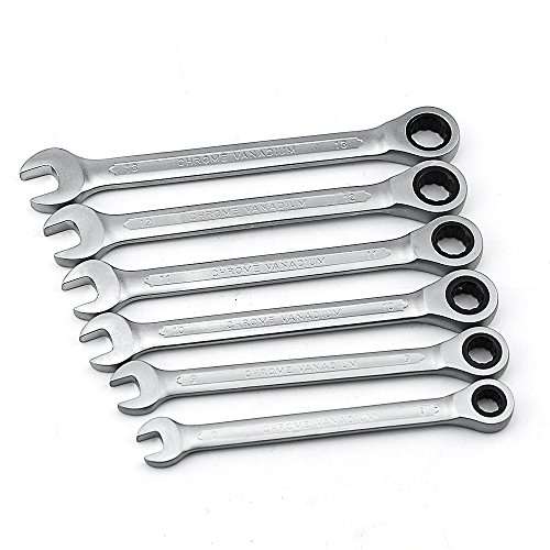 7 Piece Ratchet Spanner Set