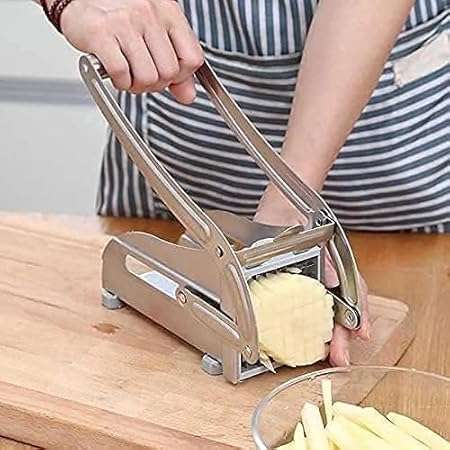Stainless Manual Potato Cutter French Fries Slicer Potato Chips Maker Meat Chopper Dicer Cutting Mac
