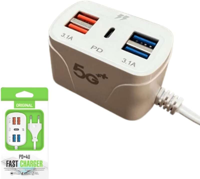 Original Fast Charger with PD+4U