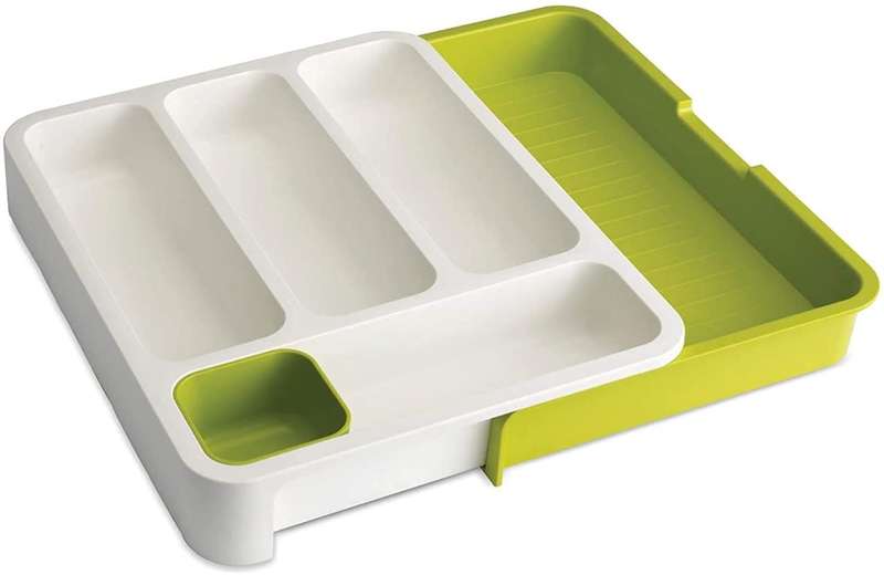 Expandable multipurpose cutlery organizer