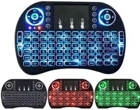 Advanced Mini 2.4G Backlit Wireless Touchpad Keyboard