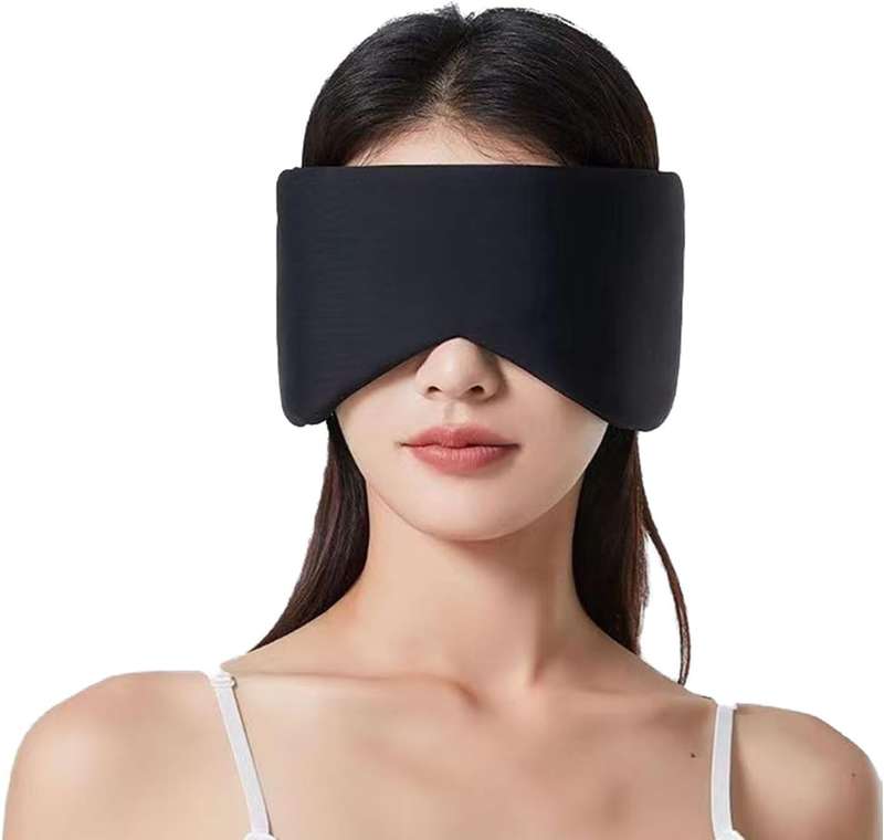 Sleeping Eye Mask, Cool Blackout Sleeping Eye Mask, Double-sided Sleeping Eye Mask