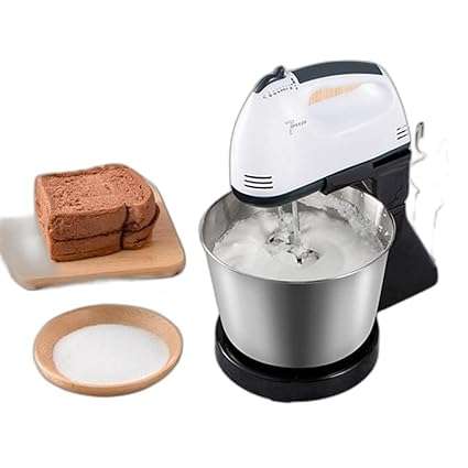 Mann Mart Versatile Electric Stand Mixer for Baking & Cooking ââ¬âœ 7 Speeds, Dough Hook & Whisk