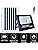 300w solar flood light