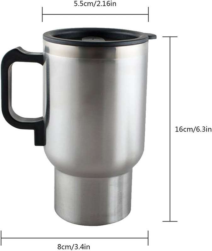 12V Car Heating Cup Car Heated Mug