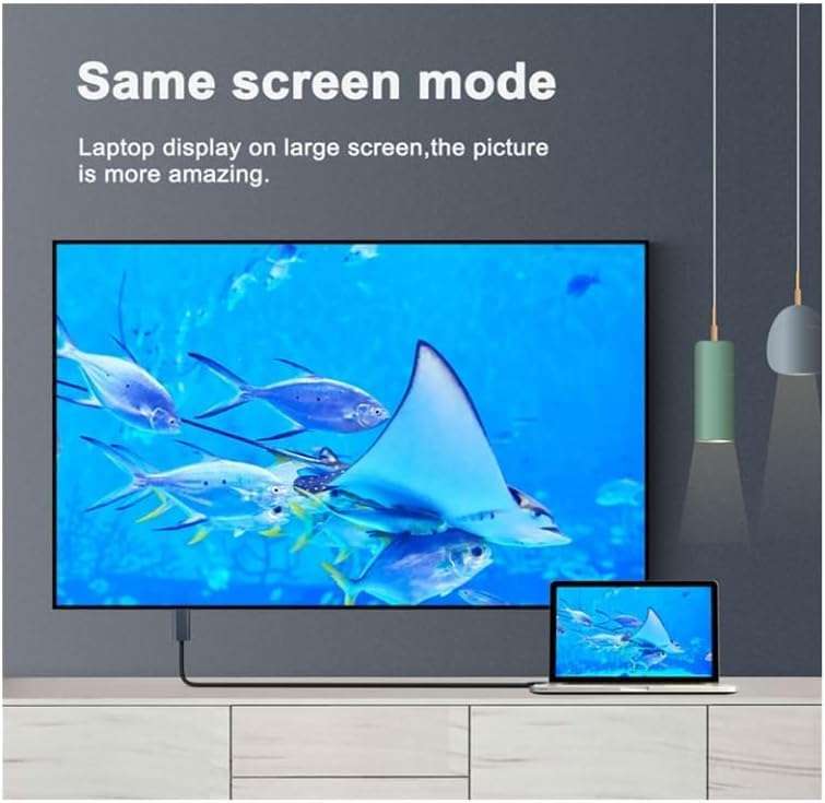 1.8m UHD UNIVERSAL USB TYPE-C to HDMI AM CABLE, USB C TO DISPLAY PORT 4K, MULTIFUNCTIONAL DATA CABLE