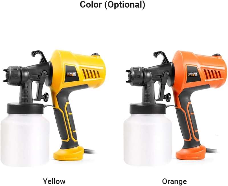 Electric Sprayer,500W Paint Sprayer Portable Electric Sprayer Detachable Airbrush Paint Spraying Too