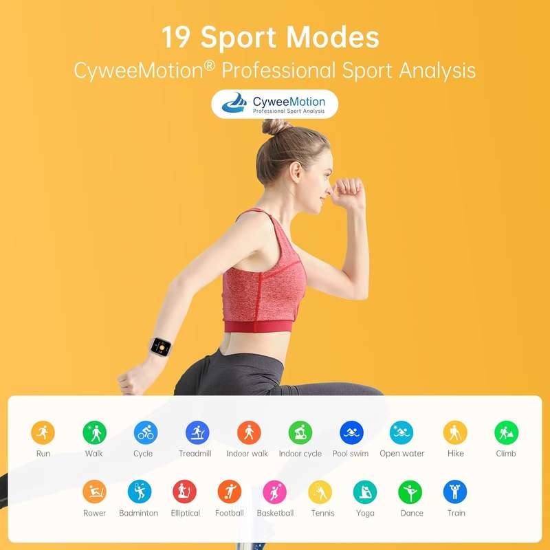 UMIDIGI Smart Watch Uwatch 5, Sport GPS, SpO2 Oxygen Saturation DetectionCompatible iPhone & Android