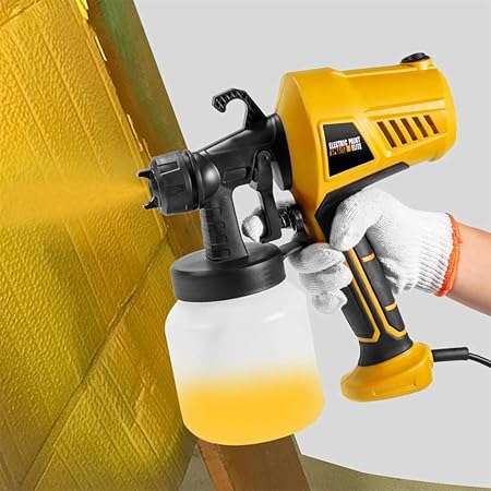 Electric Sprayer,500W Paint Sprayer Portable Electric Sprayer Detachable Airbrush Paint Spraying Too