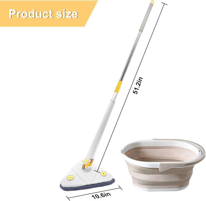360° Rotatable Adjustable Cleaning Mop