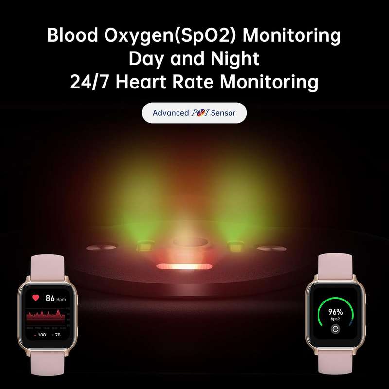 UMIDIGI Smart Watch Uwatch 5, Sport GPS, SpO2 Oxygen Saturation DetectionCompatible iPhone & Android