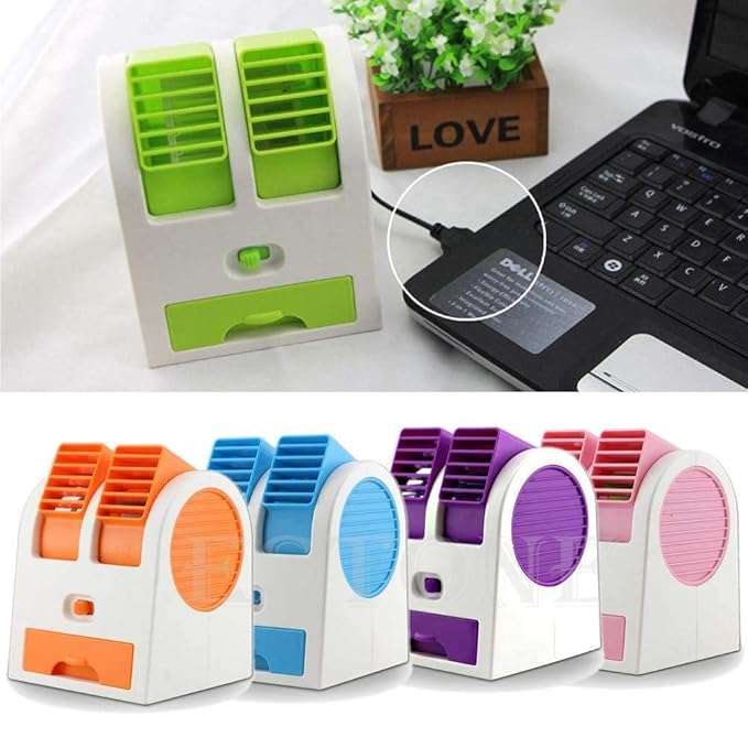 Mini Portable Fan Usb And Battery Powered For Home And Office Use