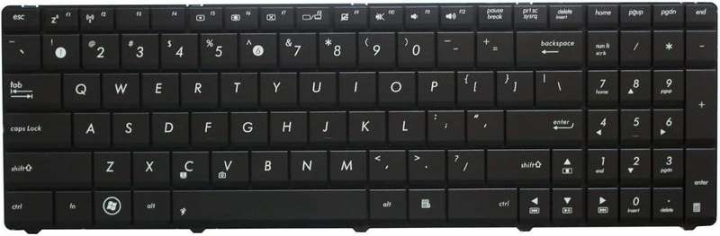 Black Laptop Keyboard for Asus X55a X55c X55u X55vd X55 X55x X55cc