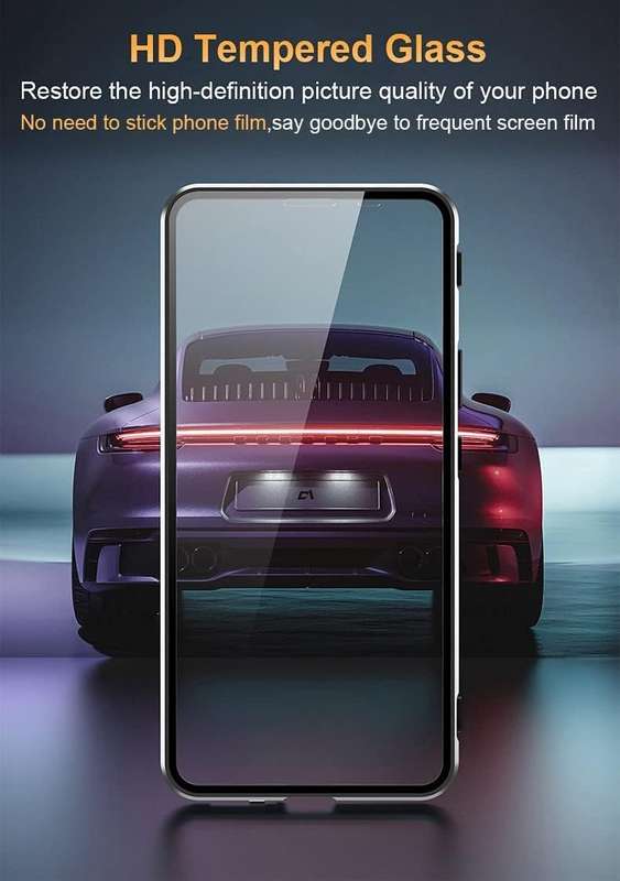 Magnetic tempered glass case for Redmi Note13 Pro 5G Redmi Note 13 Pro 5G