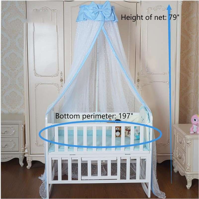 Baby Mosquito Net Baby Toddler Bed Crib Dome Canopy Netting