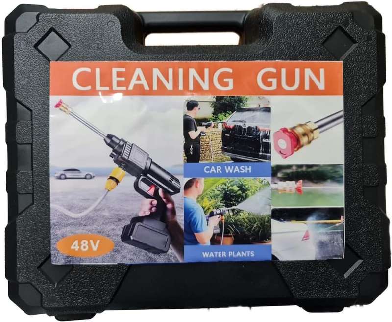 HIGH PRESSURE MULTI-FUNCTIONAL CORDLESS RECHARGEABLE CLEANING GUN