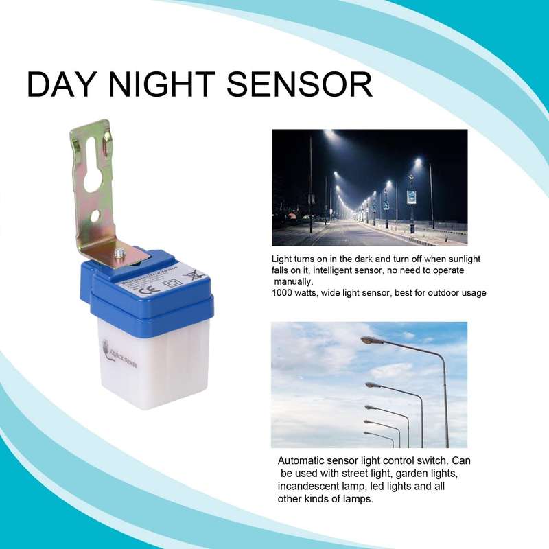 [TWIN PACK 2 PCS ] Day Night Auto Control Switch Day-light Switch 220V 10A Photo Controls Photocell