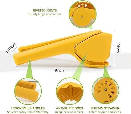 juicer Fold Flat JuicerFolds Flat Design For Enhancing Leverage to Reduce EffortCitrus Squeezer
