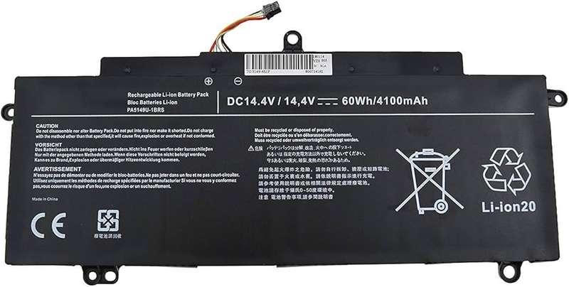 Battery for Toshiba Tecra Z40, Z50 Series (PA5149u)