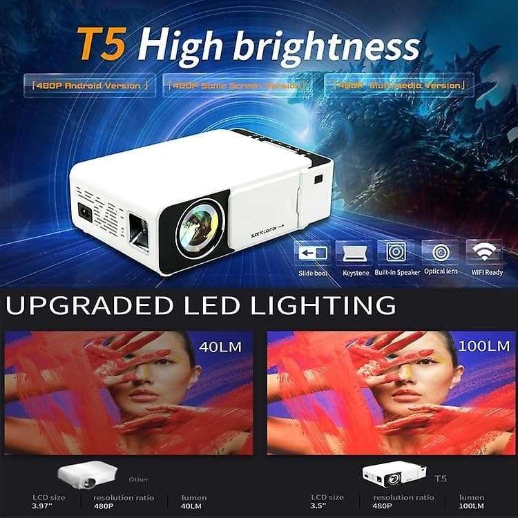 HD MULTIMEDIA LCD HOME THEATER PROJECTOR TV
