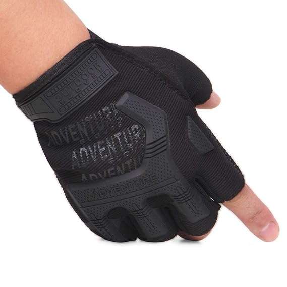 Healthcare® in Imported Product Skid Resistance Shock-Absorbing Half Finger Cycling Fitness Driving