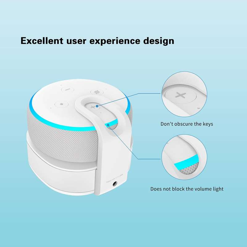Battery base for Amazon Echo Dot 3 (Echo Dot NOT included)
