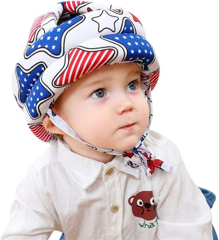 Baby Adjustable Helmet Toddler Head Protector Hat Safety Helmet Infant