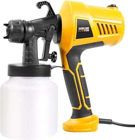 Electric Sprayer,500W Paint Sprayer Portable Electric Sprayer Detachable Airbrush Paint Spraying Too