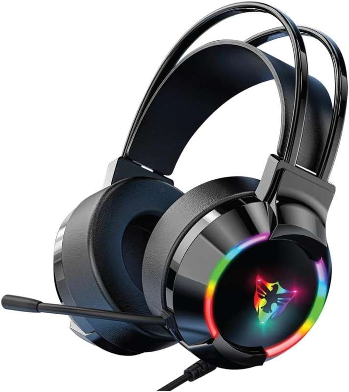 G606 ESPORT GAMING HEADSET WITH BACKLIGHT - USB AND 3.5mm CONNECTION, 7.1 SURROUND SOUND