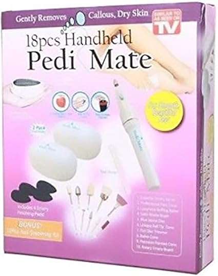 Pedi Mate 18 pcs Handheld -professional pedicure