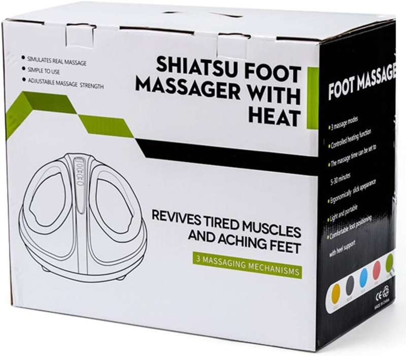 Foot Massager Machine Shiatsu Foot Massage With Deep Tissue Kneading Electric Foot Massager Machine