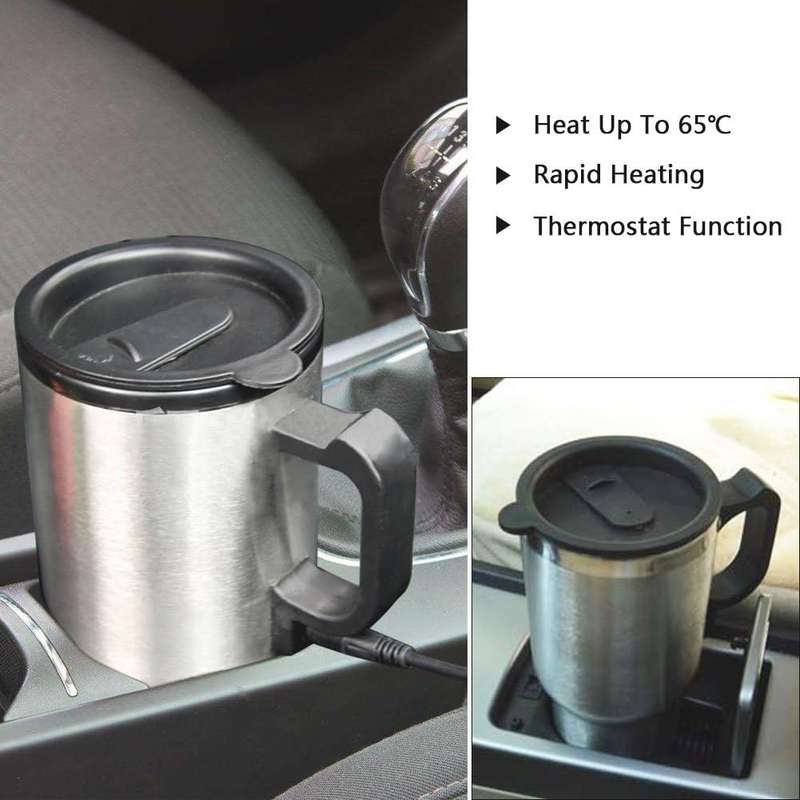 12V Car Heating Cup Car Heated Mug
