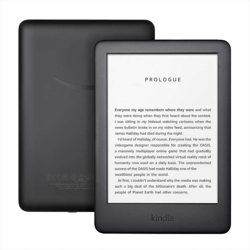 Amazon Refurbished: Amazon Kindle (10th Gen) 4GB Wi-Fi E-Reader- With a Built-in Front Light