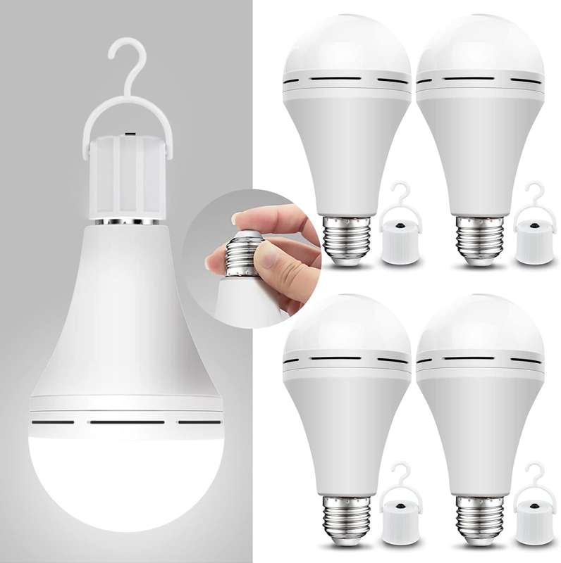 Rechargeable 7w e27 emergency LED bulb with battery (ES7WE27)