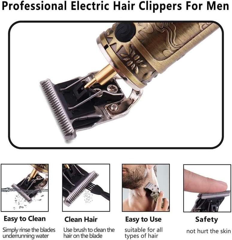 Professional Hair Clipper for Men - T9