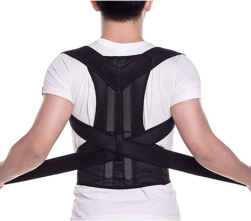 Back Brace Posture Corrector - Back Support Belt with Fully Adjustable Straps  [ SIZE XXXL ]