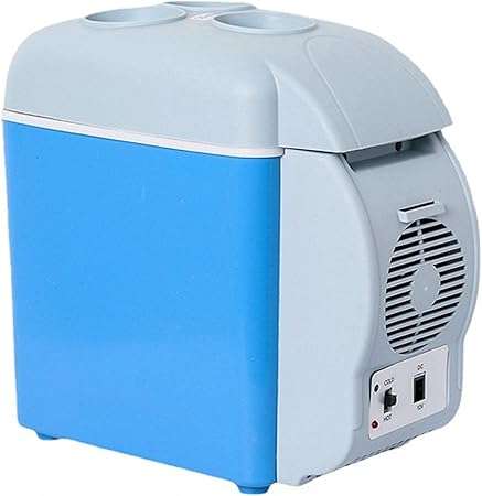 car Cool Box: 7.5L, 12V Thermoelectric Car Heating and Cooling Box and Drink Holder,7.5L-12V