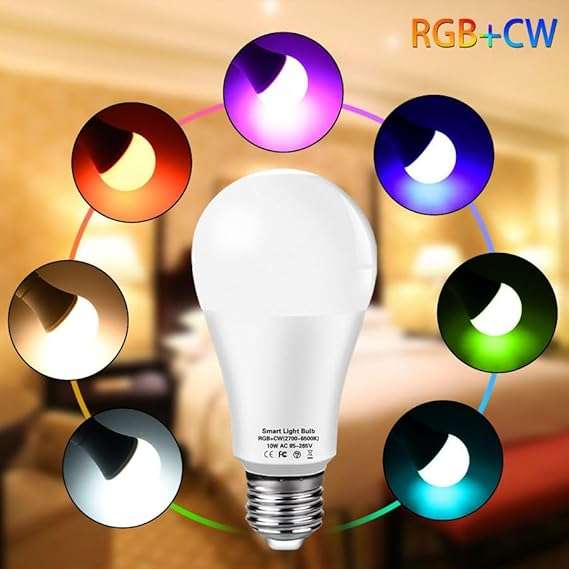 Tuya Smart RGB LED Bulb WIFI & APP Control