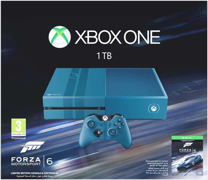 Xbox One Limited Edition 1TB Forza Motorsport 6