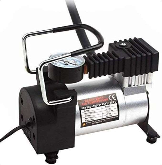 Automobile Car Bike Tire Inflator Pump Car Tool AC12V Portable Air Compressor