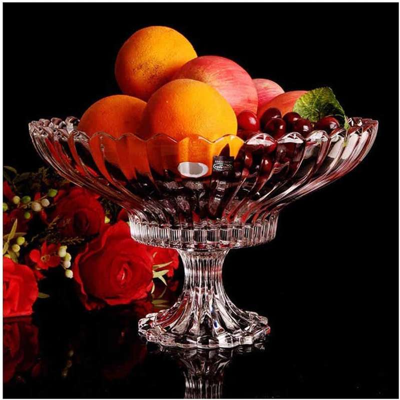Fruit Plate Glass Bowl