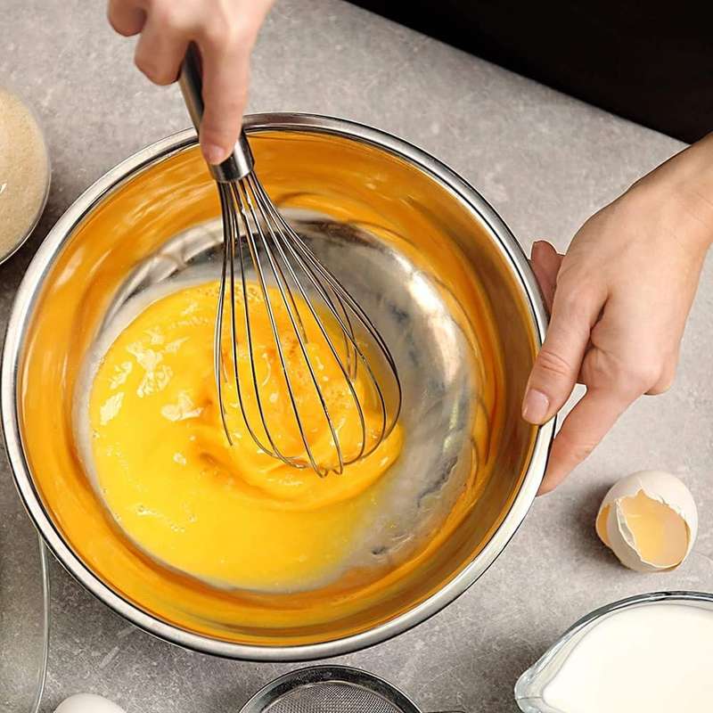 Stainless Steel Balloon Shape Wire Whisk/Egg Beater